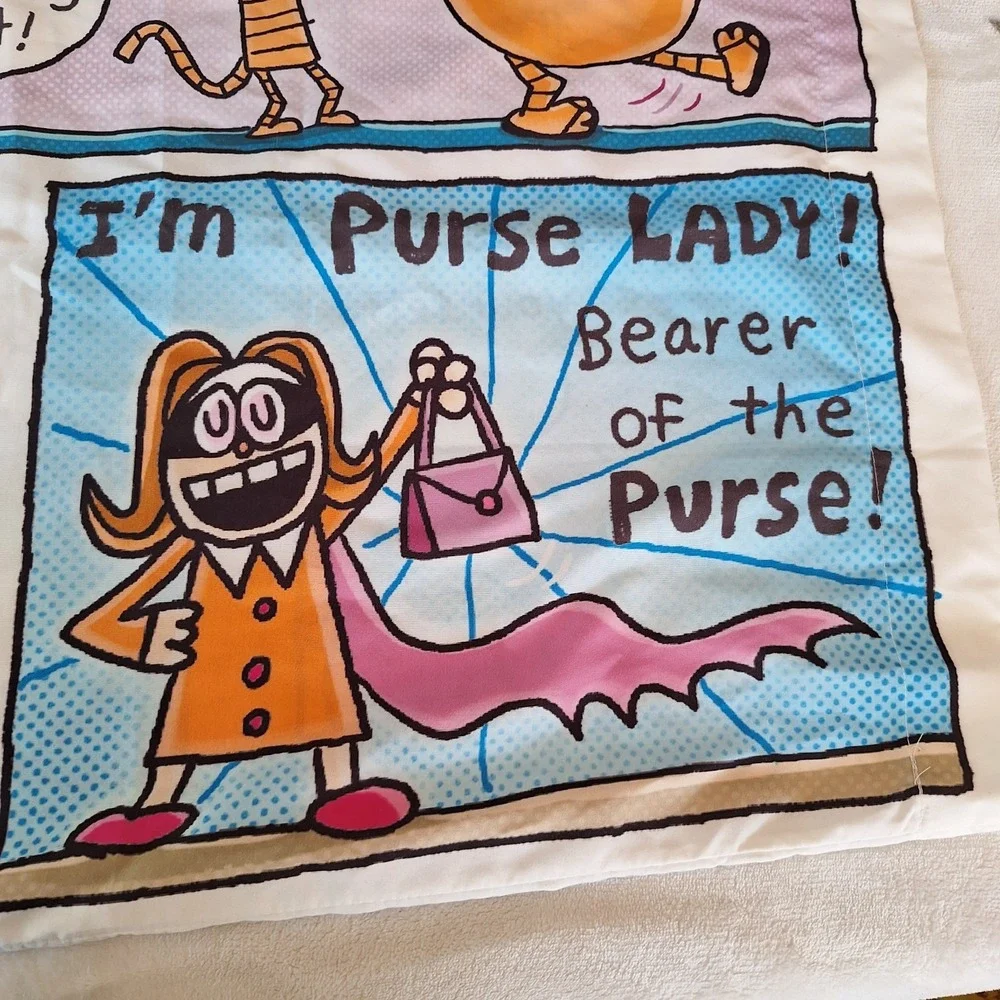 2021 Dog Man Supa Buddies‎ Pillowcase Jay Franco Comic 29.5x19.5 Inches Standard